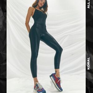 KORAL TRINITY Infinity Jumpsuit in Black